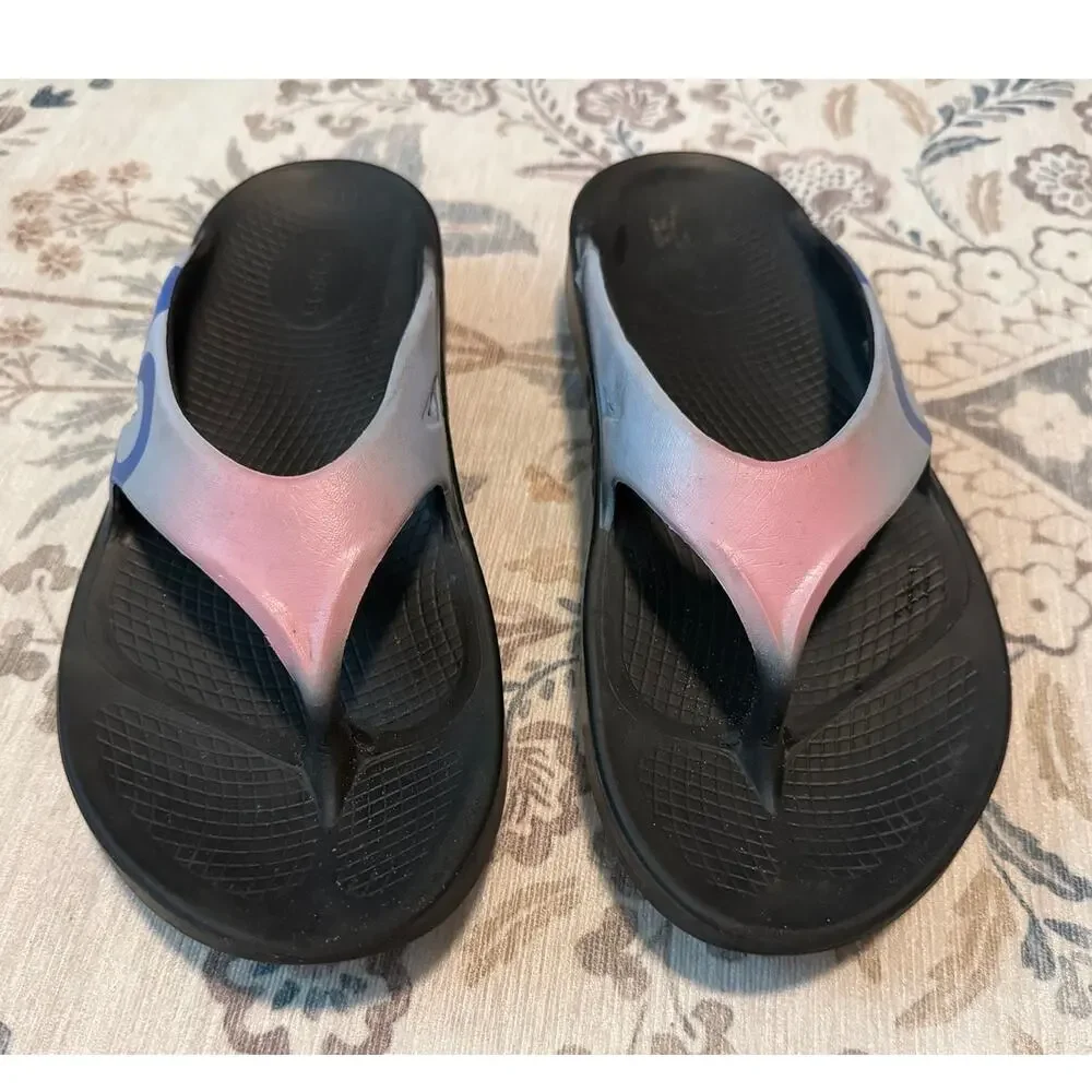 Oofos OOriginal Sport Recovery Sandals Sunset Tide Women's 9 Men's 7 - Picture 2 of 6